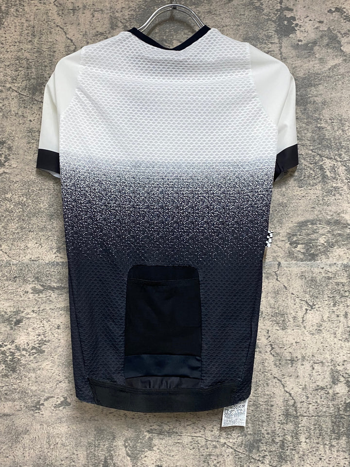 JJ121 アソス ASSOS RSR S9 半袖 サイクルジャージ 白黒 XS