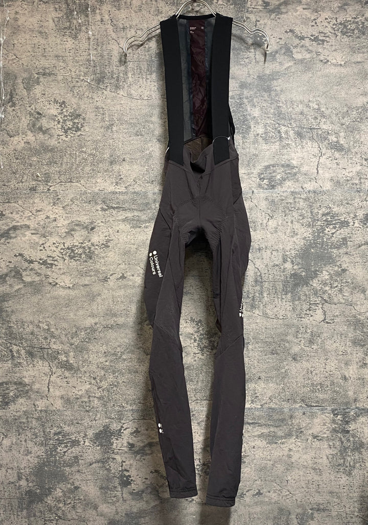 JQ524 ユニバーサルカラーズ universal colours Chroma Thermal Merino Plus Men’s Bib Tight ビブタイツ 茶 XS
