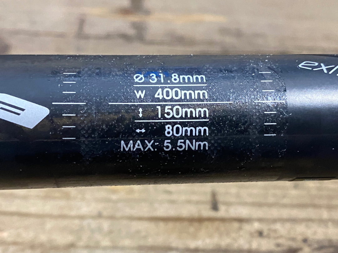 KC127 FSA EXTRALIGHT NEW ERGO カーボン ドロップハンドル Φ31.8 エンドC-C400mm