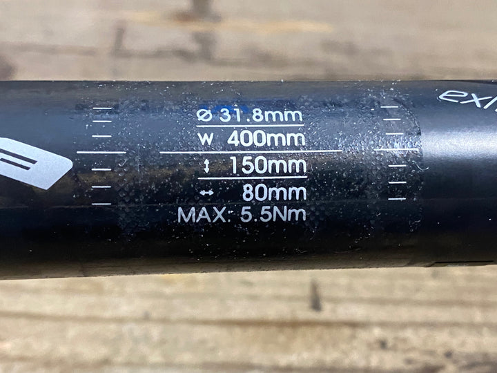 KC127 FSA EXTRALIGHT NEW ERGO カーボン ドロップハンドル Φ31.8 エンドC-C400mm