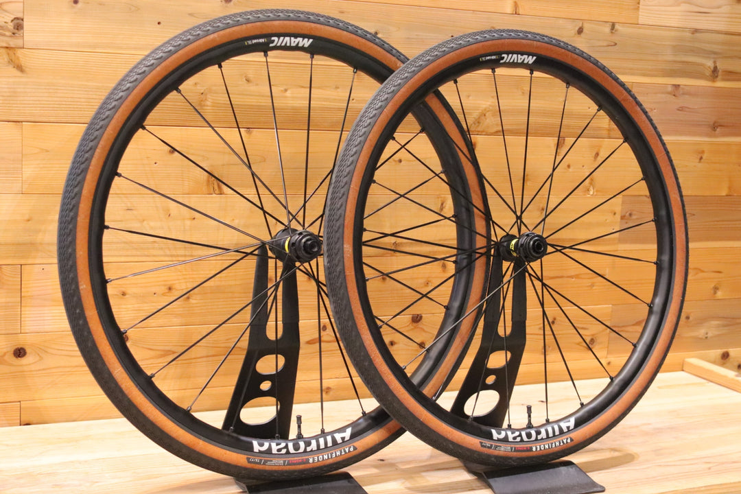 マヴィック MAVIC オールロード ALLROAD SL DISC シマノ 11S/12S フックレス 25㎜ アルミ チューブレスレディ グラベル ロードバイク ホイールセット 【広島店】