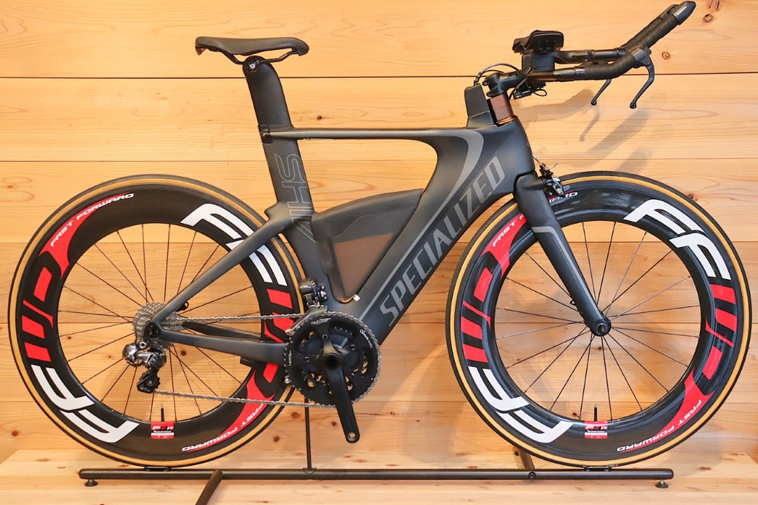スペシャライズド SPECIALIZED シヴ SHIV 2015モデル Sサイズ シマノ アルテグラ 6870 MIX 11S Di2 カーボン トライアスロンバイク 【千葉店】