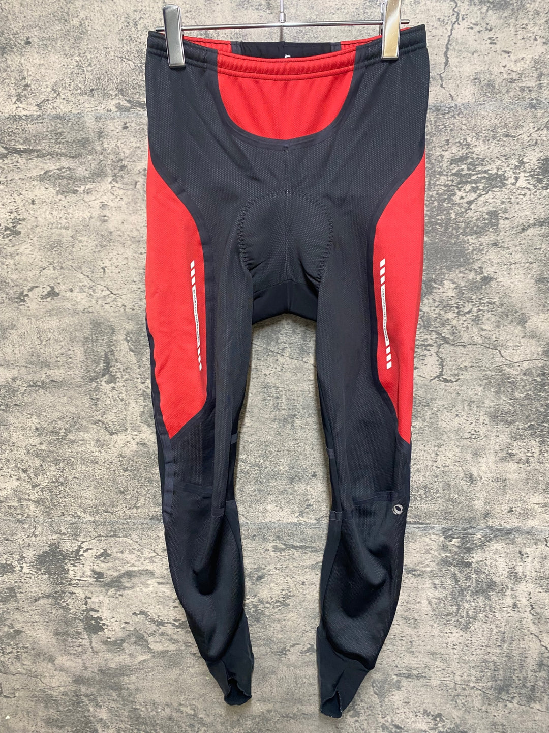 JZ634 パールイズミ PEARL iZUMi レーサータイツ 黒 赤 M 3D NEO WINDBREAK 裏起毛