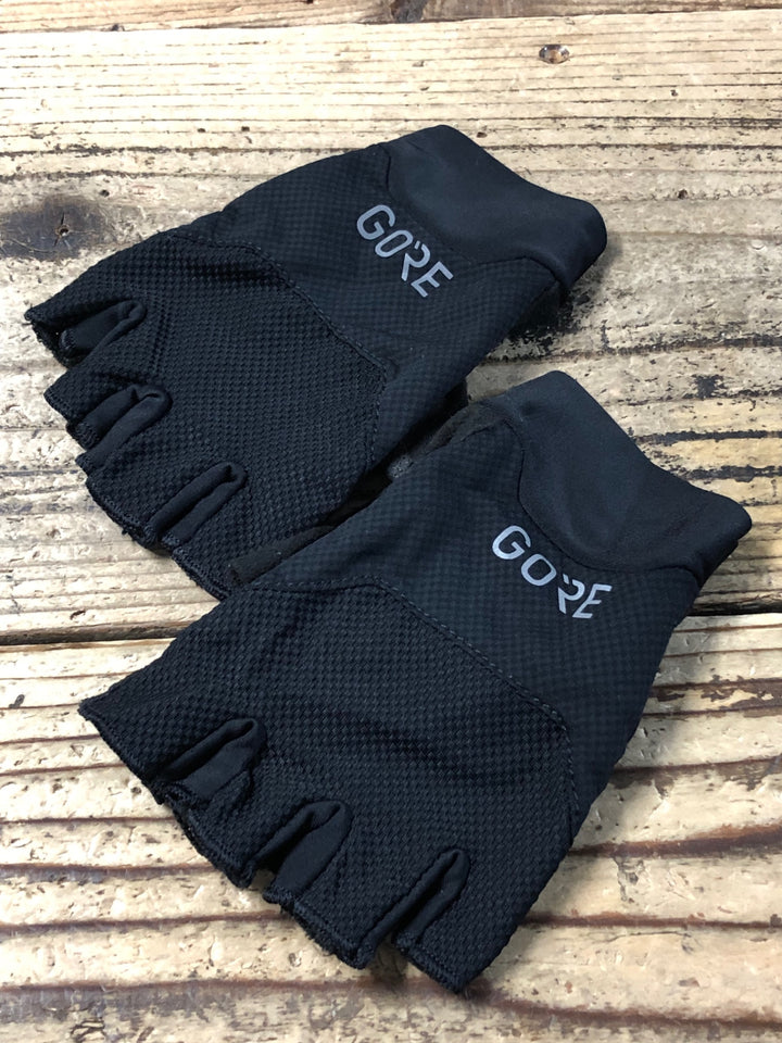 JT644 ゴア GORE 指切り サイクルグローブ 黒 M