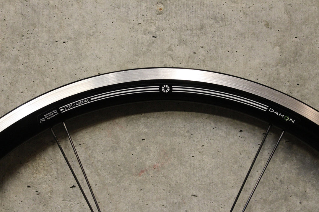 ダホン DAHON 20" DAHON Pro アルミ クリンチャー ホイールセット シマノ12/11S  20インチ 【福岡店】