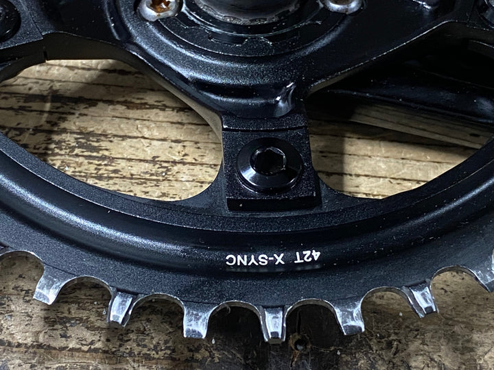 JX255 スラム SRAM ライバル RIVAL クランクセット 42T 172.5mm GXP