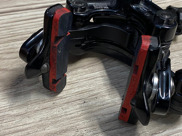 JY596 シマノ SHIMANO デュラエース DURA-ACE BR-R9100 キャリパーブレーキ 前後セット ※ブレーキシュー非純正