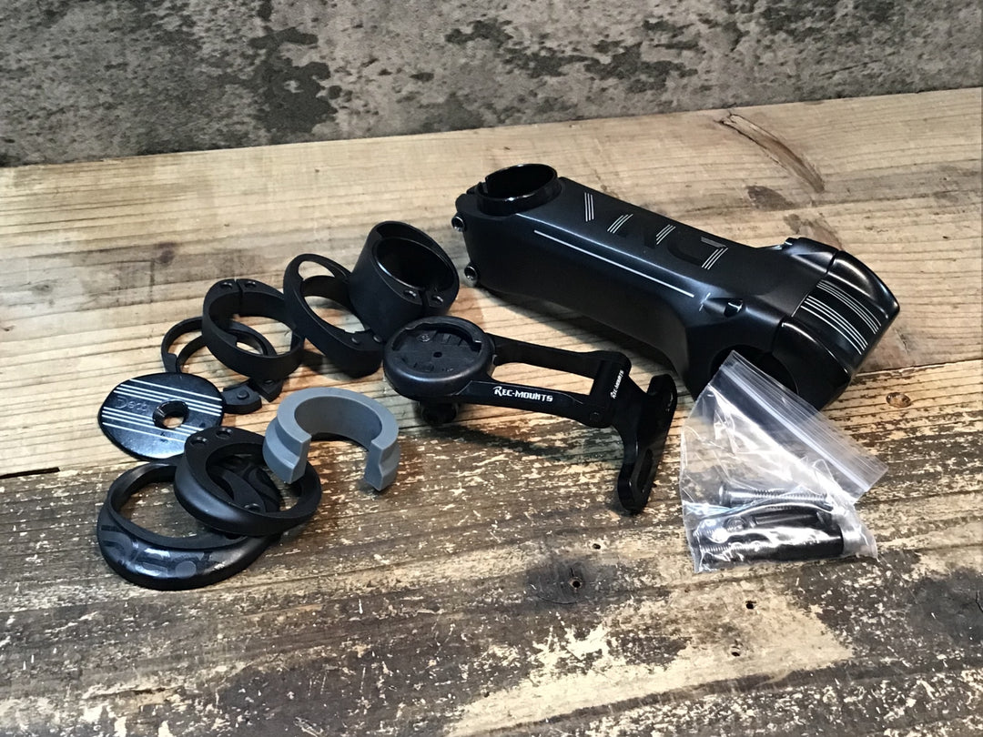 JA939 デダ Deda ヴィンチ VINCI アルミ ステム 100mm Φ31.7 OS OD2 73° スペーサー付属 Rec-Mounts GARMIN/GoPro