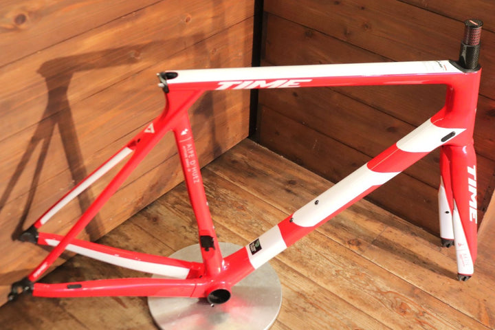 タイム TIME アルプデュエズ ALPE D’HUEZ 01 AKTIVフォーク 2018 Mサイズ カーボン ロードバイク フレームセット 【東京南麻布店】