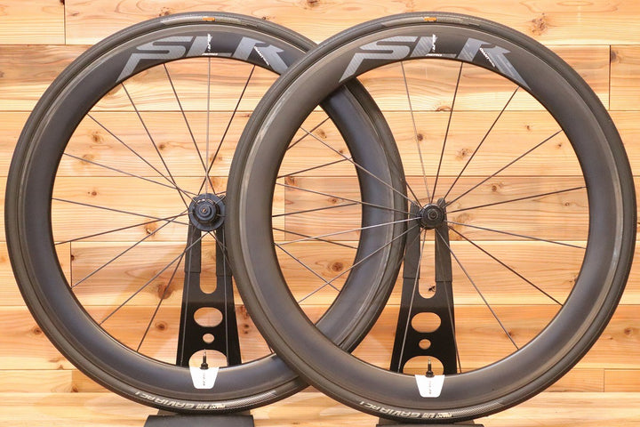 ジャイアント GIANT SLR1 AERO RIM シマノ 11/12S 17C カーボン チューブレス ロードバイク ホイールセット 【広島店】