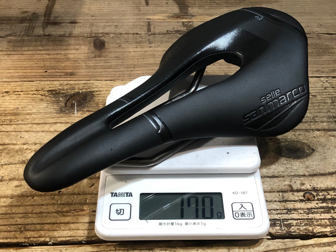 KG365 セラサンマルコ Selle San Marco Shortfit RACING サドル 黒 WIDE XSLiTEレール 145mm