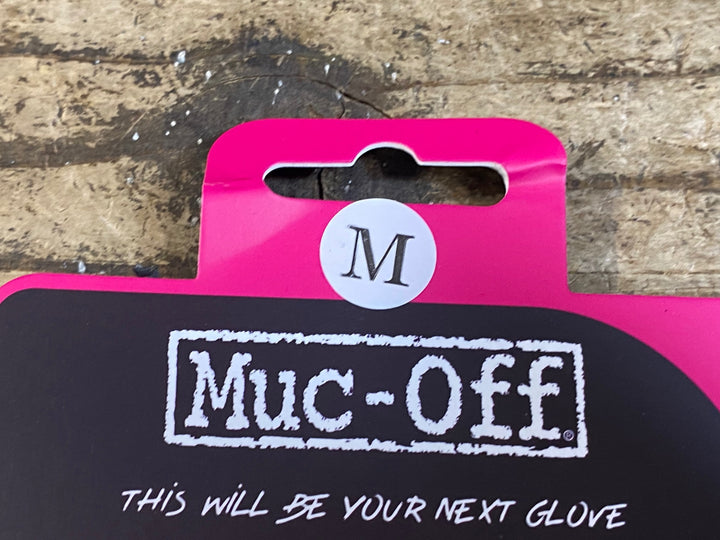 KH490 マックオフ Muc Off 長指 サイクルグローブ M 黒