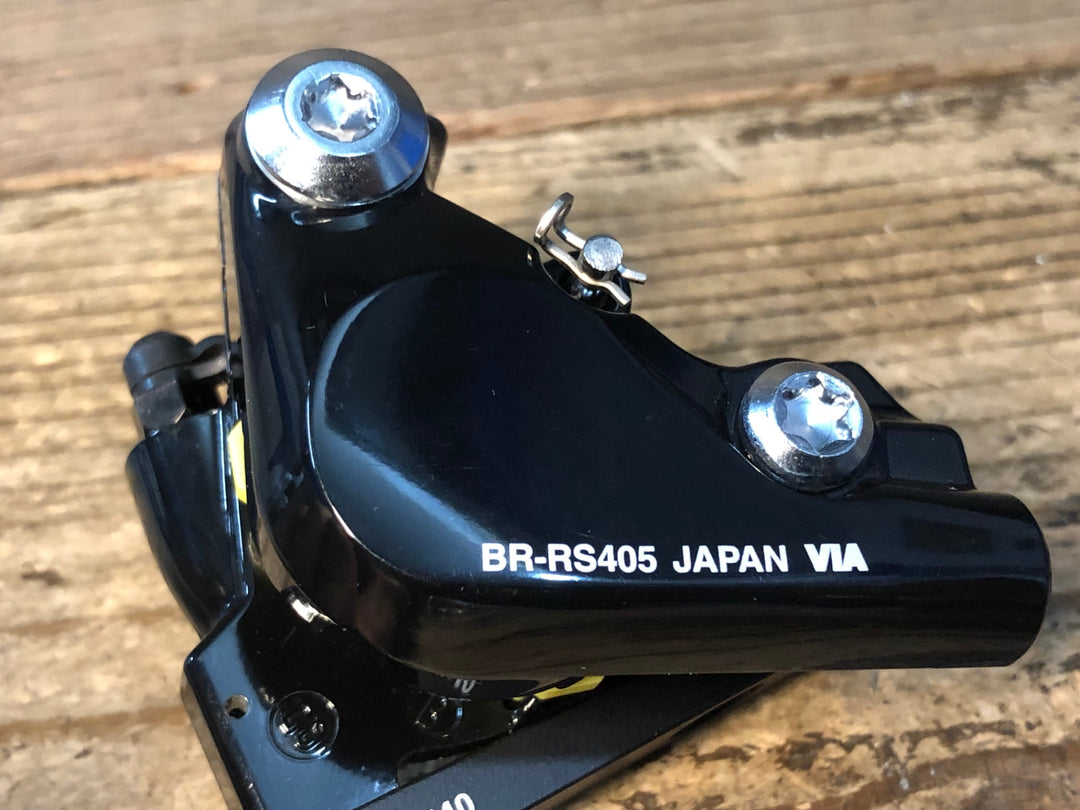JW729 シマノ SHIMANO BR-RS405 ディスクブレーキキャリパー 前後セット