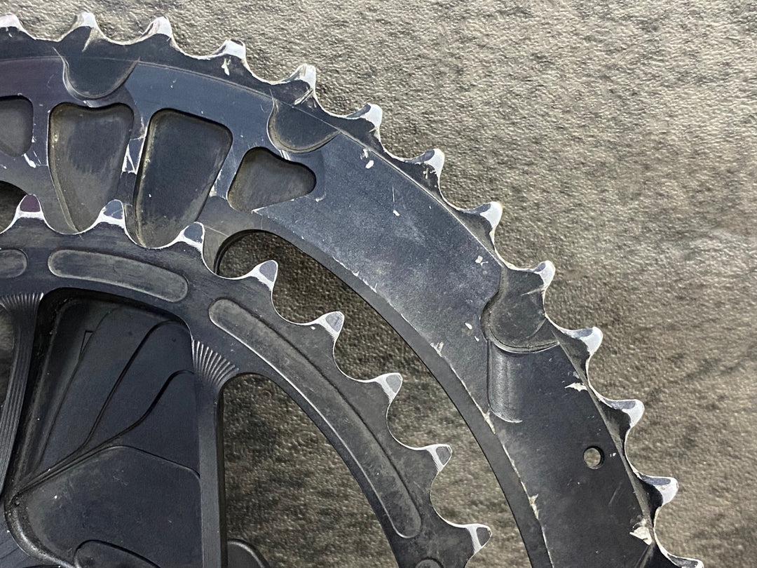 JT718 ローター ROTOR IN POWER Q-RINGS パワーメーター クランクセット 170mm 52/36T ※接続不可のためジャンク