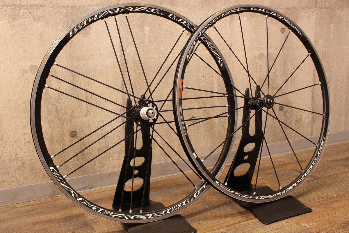 カンパニョーロ CAMPAGNOLO シャマルウルトラ SHAMAL ULTRA アルミ クリンチャー ホイールセット シマノ12/11S ワイドリム  17C【名古屋店】