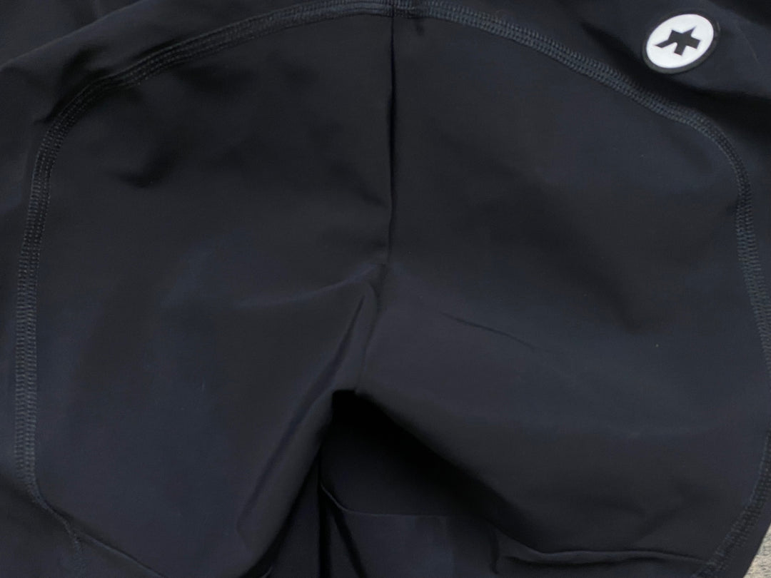JN295 アソス assos MILLE GT Thermo Rain Shell Pants サイクルパンツ 黒 W/21