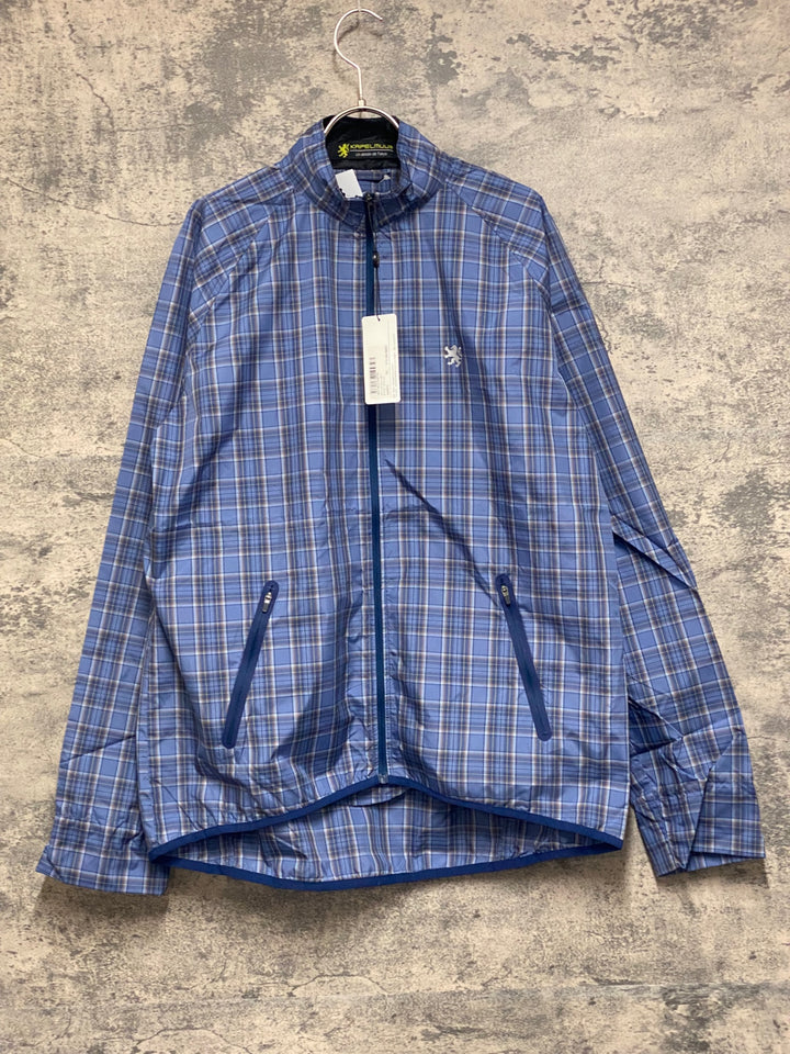 JO874 カペルミュール KAPELMUUR ウインドブレイカー ネイビー チェック XXL