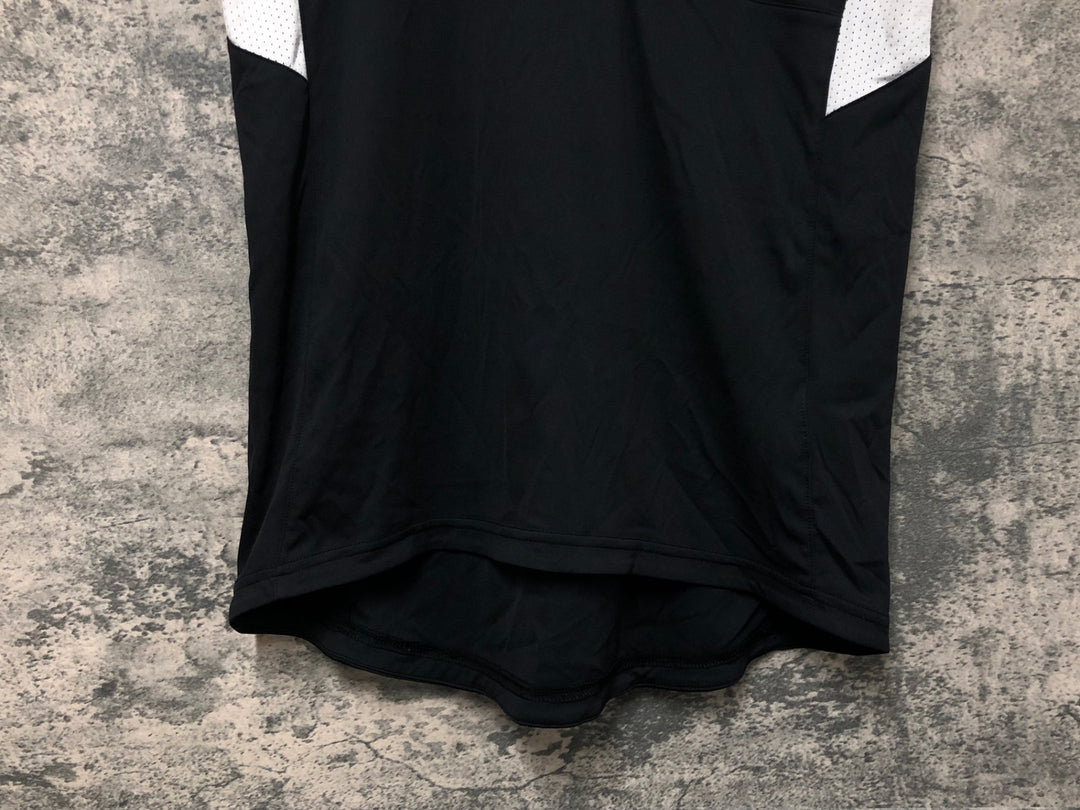 JW275 ルコックスポルティフ le coq sportif 半袖 サイクルジャージ 黒 O