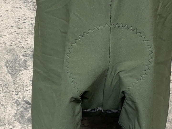 KD861 カフェドシクリステ Cafe du Cycliste MARINETTE Man ビブショーツ カーキ M 裏起毛