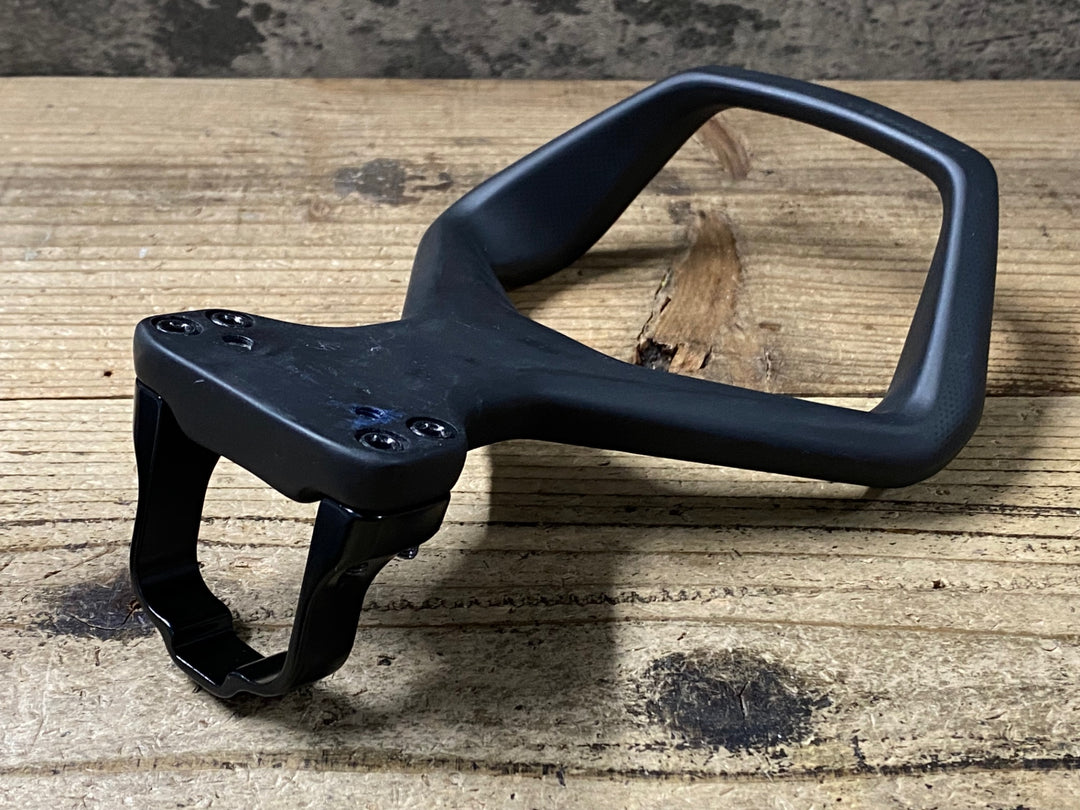 KK946 スペシャライズド SPECIALIZED S-WORKS TT/TRI VENGE CLIP-ON AERO BAR カーボンDHバー※ウェッジスペーサー欠品※パッドカット有