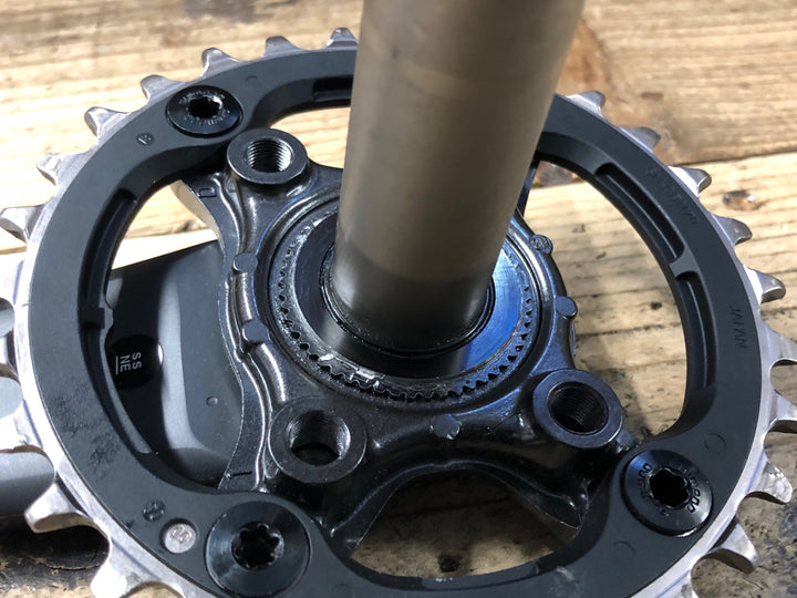 KJ945 シマノ SHIMANO デオーレ DEORE XT FC-M8000 クランクセット 30T 170mm/TOKEN 2mmアルミスペーサー付属