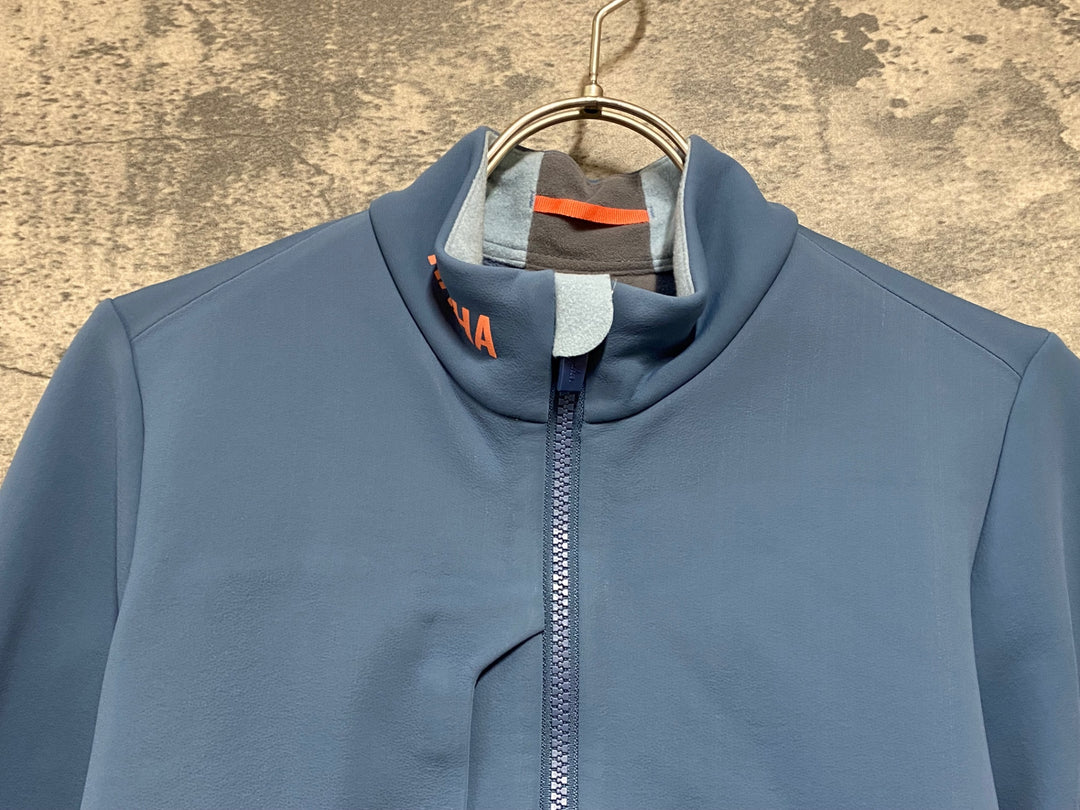 KG522 ラファ Rapha PRO TEAM WINTER JACKET 長袖 サイクルジャケット 水色 M 裏起毛