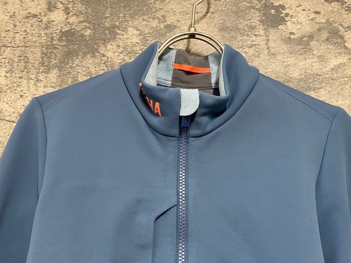 KG522 ラファ Rapha PRO TEAM WINTER JACKET 長袖 サイクルジャケット 水色 M 裏起毛