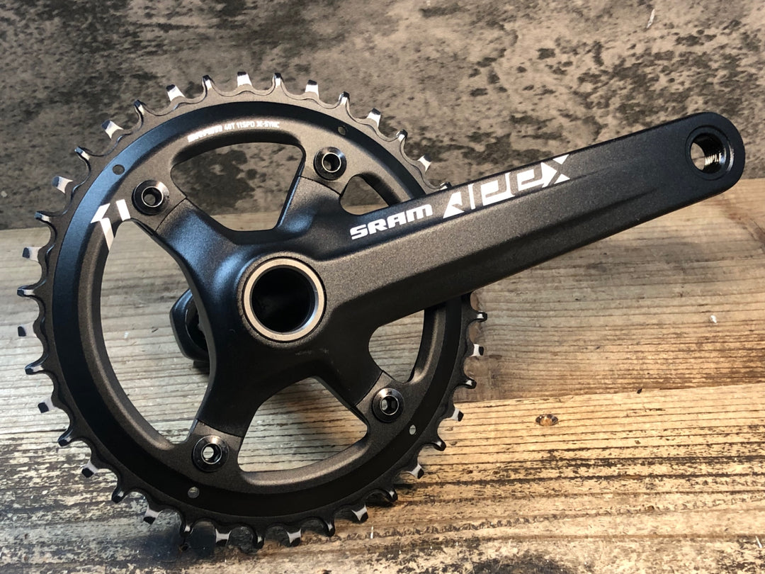 JM126 スラム SRAM APEX1 クランクセット シングル 172.5mm 40T ナローワイド X-SYNC GXP