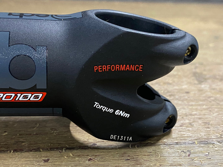 KN625 デダ Deda ZERO100 アルミ ステム 黒 アルミ ステム 黒 120mm Φ31.7 OS 82°