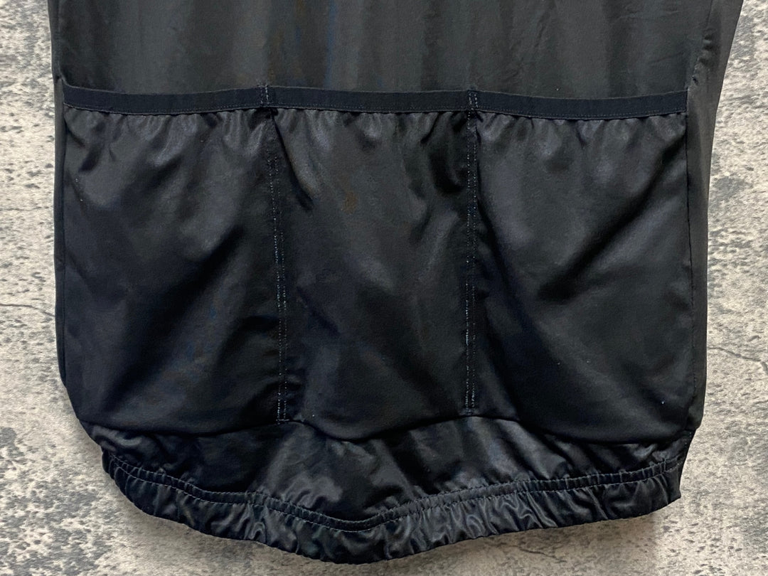 KN377 LACLASSICA 半袖サイクルジャージ 黒 M