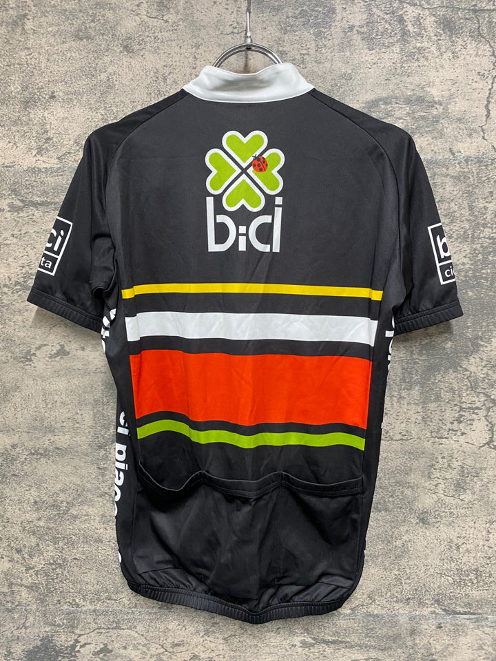 JI927 ビチ bici 半袖 サイクルジャージ 黒 M