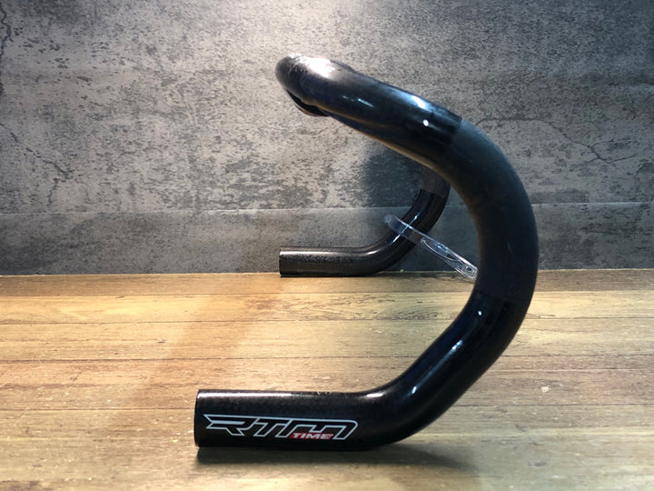 JJ133 タイム TIME ERGOFORCE カーボンハンドルバー ブラケット部外-外420mm ※クランプ部付近にクラックのためジャンク