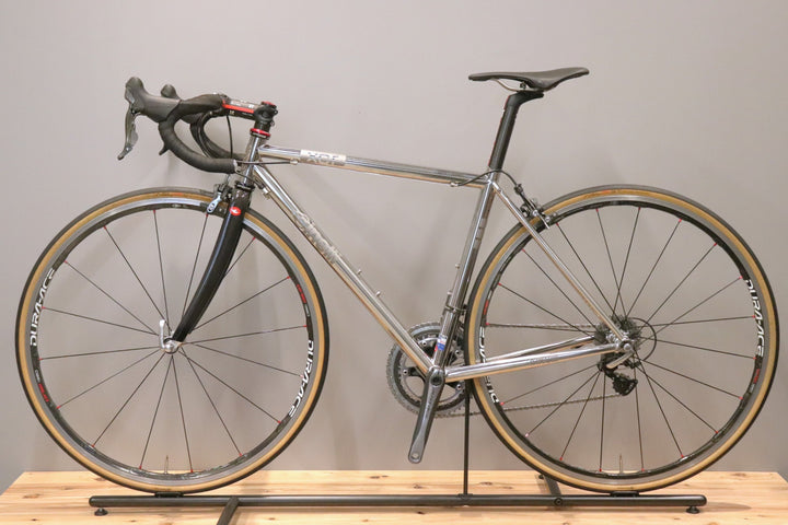 チネリ CINELLI XCR 2010頃 Sサイズ シマノ デュラエース 7900 10S ステンレス ロードバイク WH-7850-C24 【仙台店】