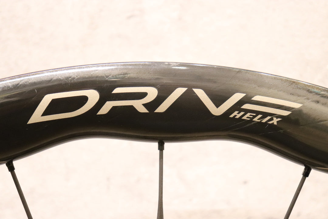 エリートホイールズ ELITEWHEELS ドライブ DRIVE HELIX 46D CS カーボン チューブレスレディ シマノフリー ホイールセット 【さいたま浦和店】