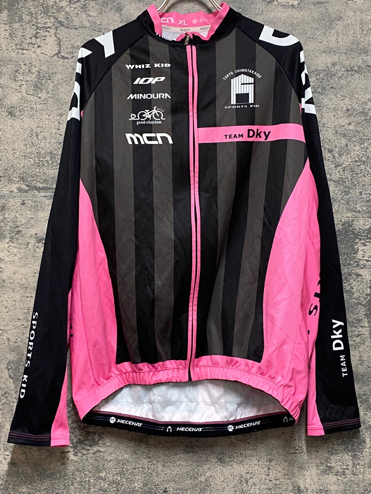 JR977 mcn 長袖 サイクルジャージ 黒 ピンク XL 裏起毛 – BICI AMORE