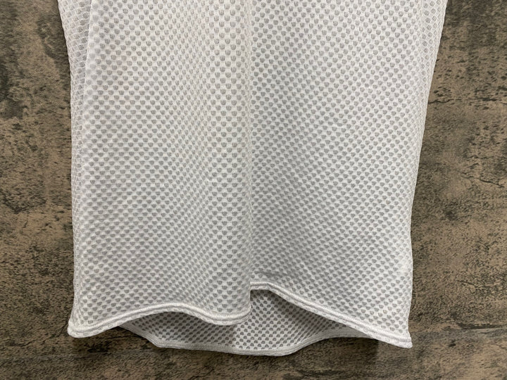 JV732 カステリ CASTELLI メッシュ ベースレイヤー インナー ノースリーブ 白 M