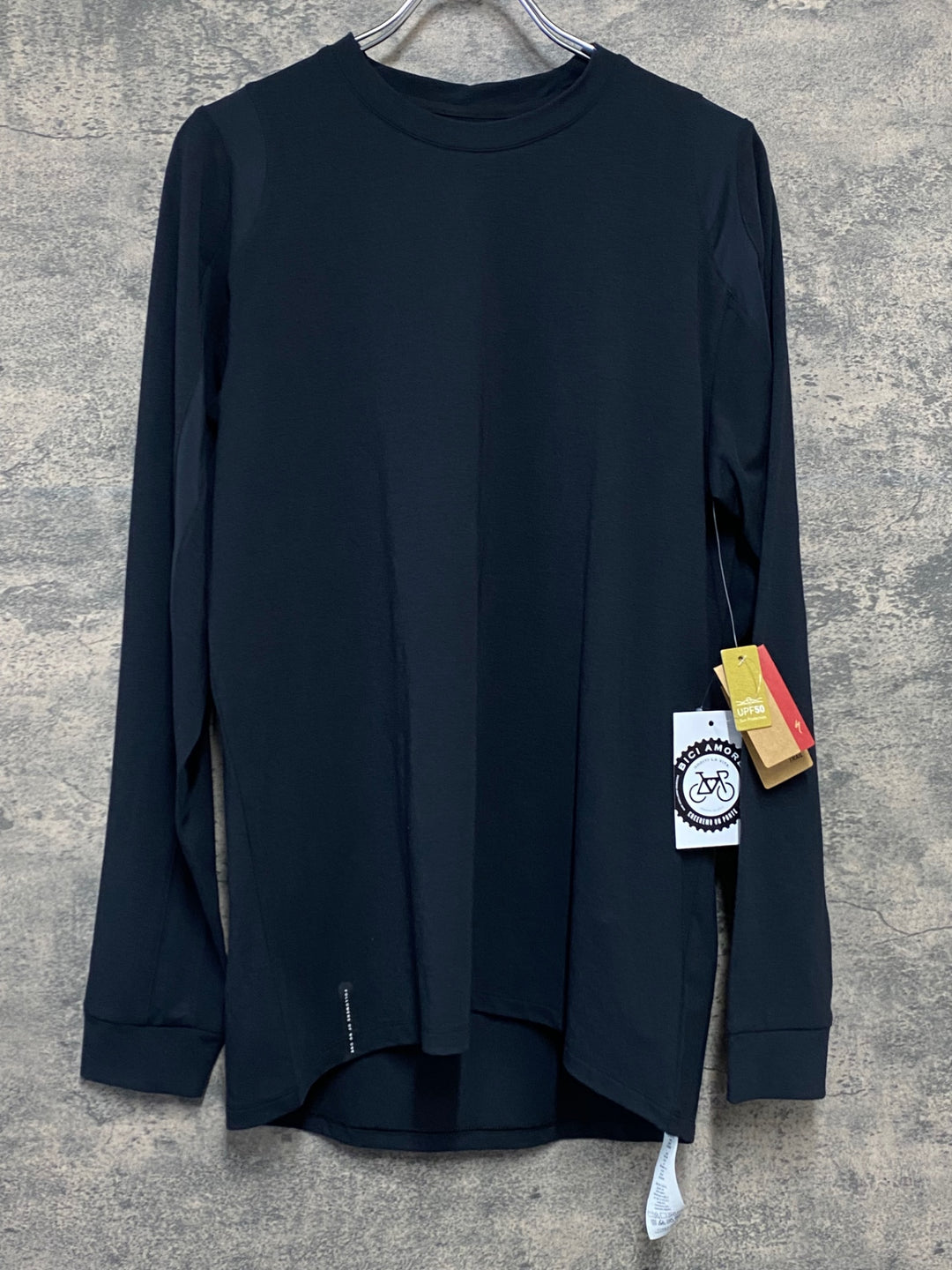 JV702 スペシャライズド SPECIALIZED TRAIL JERSEY LS 長袖 サイクルジャージ 黒 M