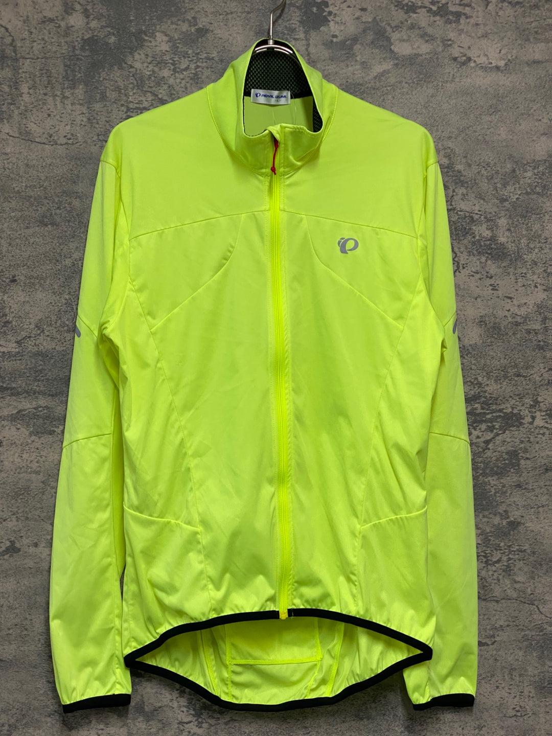 JW070 パールイズミ PEARL iZUMi 長袖 ウインドブレイカー 黄 L