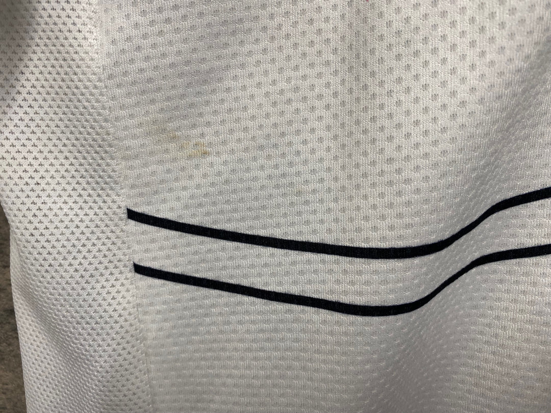 JV204 カステリ CASTELLI 半袖 サイクルジャージ グレー 白 S