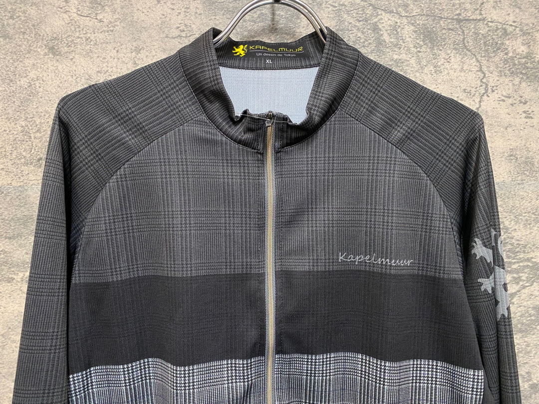 JR113 カペルミュール KAPELMUUR 長袖 サイクルジャージ 黒 XL