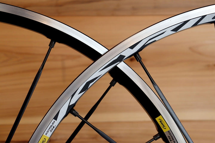 マヴィック MAVIC キシリウム KSYRIUM SL アルミ クリンチャー ホイールセット シマノ12S/11S 15C 【千葉店】