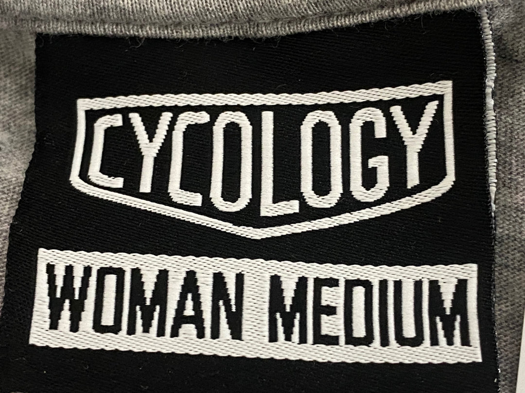 JS073 サイコロジー CYCOLOGY 半袖 Tシャツ グレー レディース M