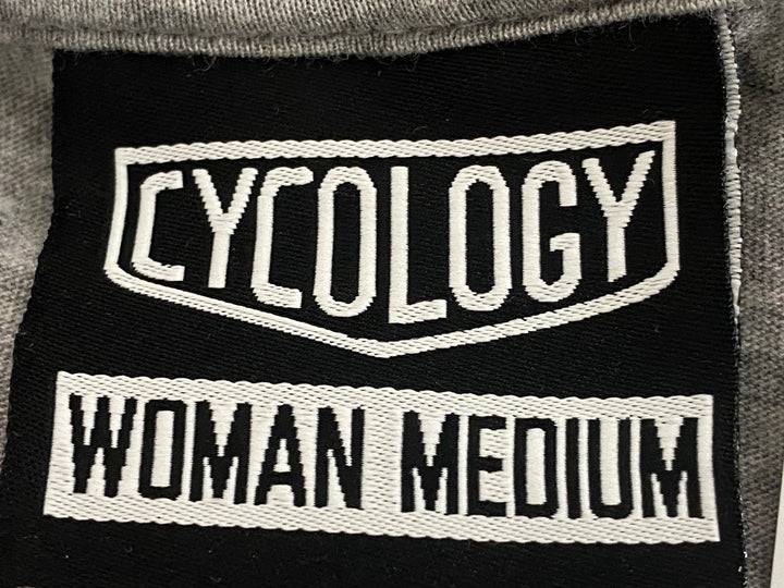 JS073 サイコロジー CYCOLOGY 半袖 Tシャツ グレー レディース M