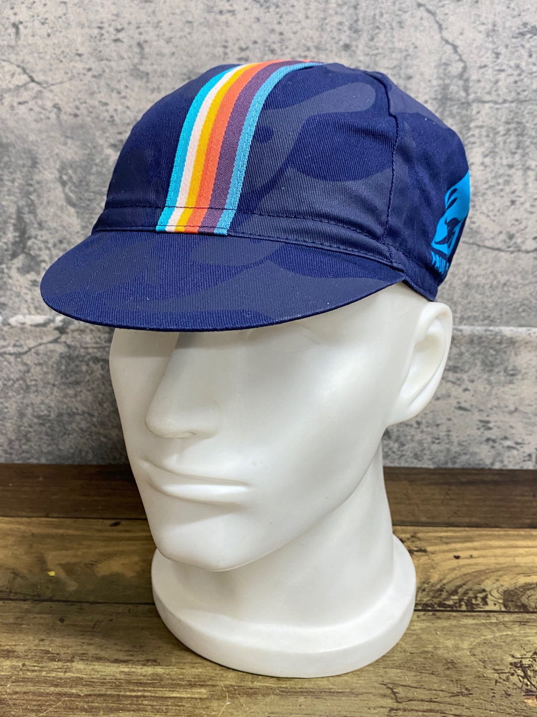 KJ016 ラファ Rapha PAULSMITH ＆ Rapha CAP サイクルキャップ 濃紺 ワンサイズ