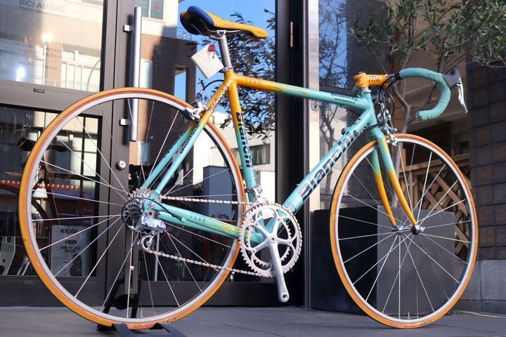 ビアンキ Bianchi メガプロ MEGA PRO XL ジロデイタリア 101台限定車 1999 53サイズ カンパニョーロ レコード スカンジウム ロードバイク 【東京南麻布店】