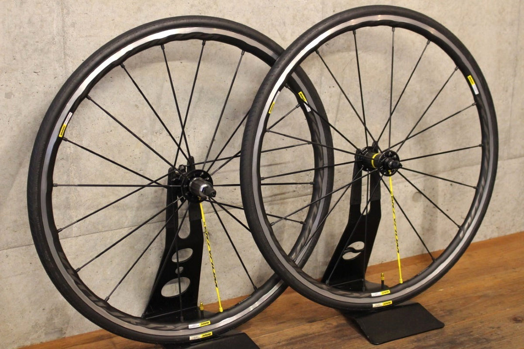 マビック MAVIC キシリウム プロ KSYRIUM PRO アルミ クリンチャー ホイールセット シマノ 12/11S ワイドリム 17C 【福岡店】