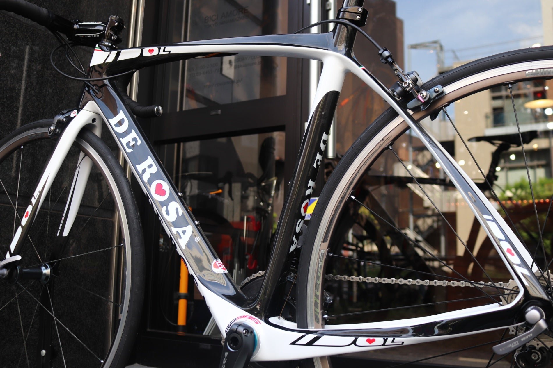 デローザ DE ROSA アイドル IODL 2015モデル 52サイズ シマノ アルテグラ 6800 11S カーボン ロードバイク 【東京南麻布店】