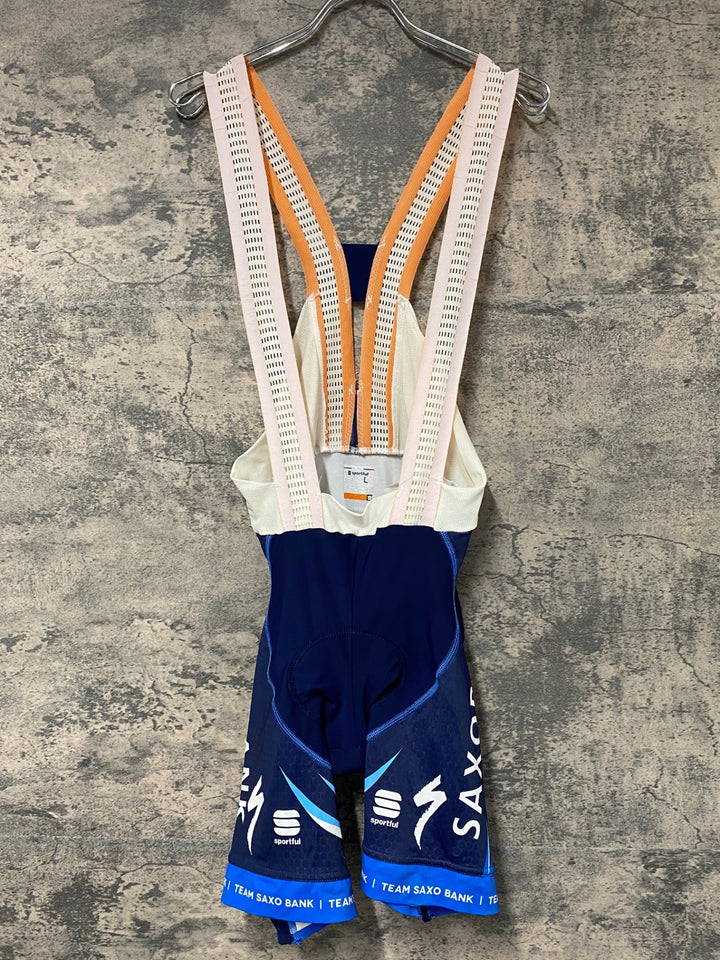 KJ787 スポーツフル sportful ビブショーツ 紺 L TINKOFF SAXO