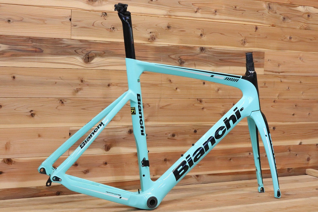 ビアンキ BIANCHI アリア ARIA DISC 2020モデル 57サイズ カーボン ロードバイク フレームセット 【広島店】