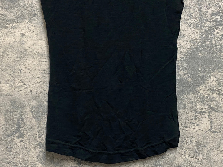 KO794 ラファ Rapha MEN'S MERINO BASE LAYER SHORT SLEEVE 半袖 ベースレイヤー 黒 S